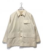 RAKINESラキネス）の古着「SILKNEP RIPSTOP - HUNTING JACKET」｜アイボリー