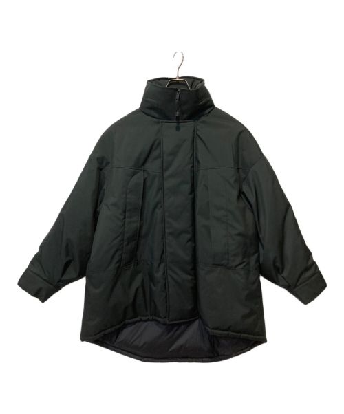 THE RERACS（ザ リラクス）THE RERACS (ザ リラクス) RERACS LIGHT SMOOTH BONDING THE MONSTER PARKA SHORT ブラック サイズ:46の古着・服飾アイテム