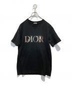 Diorディオール）の古着「Oversized Dior Flowers Tee」｜ブラック