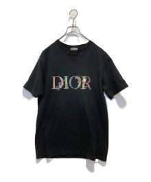 Dior（ディオール）の古着「Oversized Dior Flowers Tee」｜ブラック