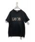 DIOR（ディオール）の古着「Oversized Dior Flowers Tee」｜ブラック