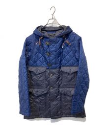 LAVENHAM×NIGEL CABOURN（ラベンハム×ナイジェルケーボン）の古着「QUILTED CAMERAMAN JACKET」｜ブルー