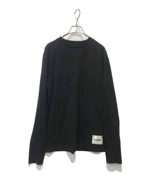 JIL SANDER（ジルサンダー）JIL SANDER (ジルサンダー) ロングスリーブTシャツ ブラック サイズ:Sの古着・服飾アイテム