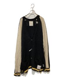 Maison MIHARA YASUHIRO（メゾン ミハラ ヤスヒロ）の古着「Knit Cardigan」｜ブラック