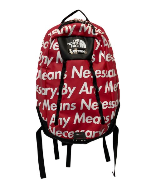 SUPREME（シュプリーム）Supreme (シュプリーム) THE NORTH FACE (ザ ノース フェイス) Base Camp Crimp Back Pack レッド サイズ:FREEの古着・服飾アイテム