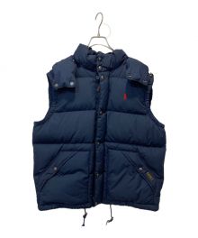 POLO RALPH LAUREN（ポロ・ラルフローレン）の古着「ダウンベスト」｜ネイビー