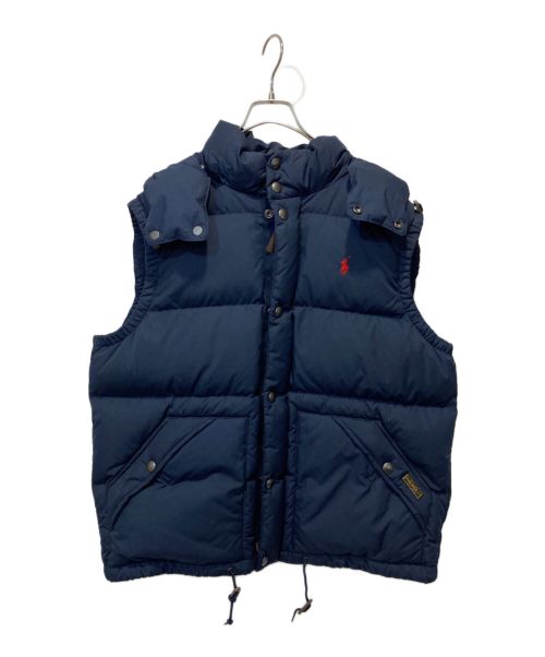 POLO RALPH LAUREN（ポロ・ラルフローレン）POLO RALPH LAUREN (ポロ・ラルフローレン) ダウンベスト ネイビー サイズ:Ｌの古着・服飾アイテム