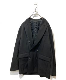 stein（シュタイン）の古着「OVERSIZED DOUBLE BREASTED JACKET」｜ブラック