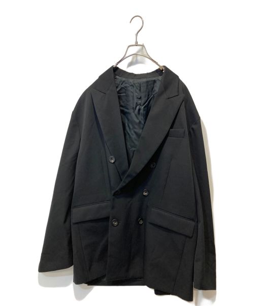 stein（シュタイン）stein (シュタイン) OVERSIZED DOUBLE BREASTED JACKET ブラック サイズ:Mの古着・服飾アイテム