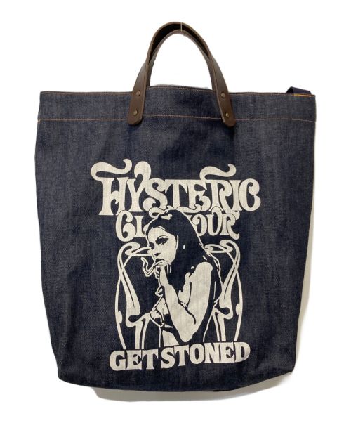 Hysteric Glamour（ヒステリックグラマー）Hysteric Glamour (ヒステリックグラマー) デニムショルダーバッグ インディゴ サイズ:FREEの古着・服飾アイテム