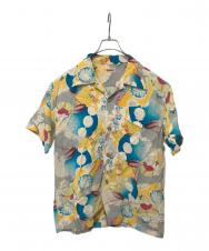 Sun Surf (サンサーフ) RAYON HAWAIIAN SHIRT ベージュ サイズ:Ｌ