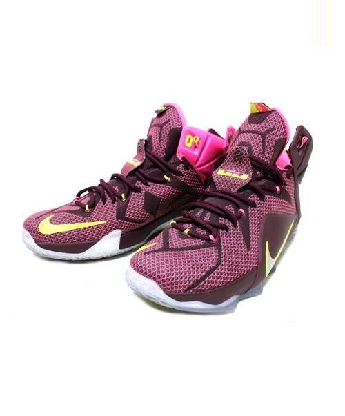 中古 古着通販 Nike ナイキ ハイカットスニーカー パープル ピンク サイズ 29 Lebron Xii 607 ブランド 古着通販 トレファク公式 Trefac Fashion