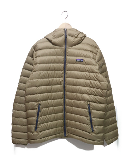 中古 古着通販 Patagonia パタゴニア ダウンセーターフーディ ベージュ サイズ L ブランド 古着通販 トレファク公式 Trefac Fashion