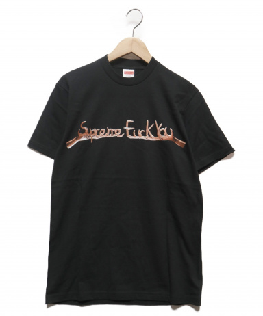 【中古・古着通販】Supreme (シュプリーム) Fuck You Tee ブラック