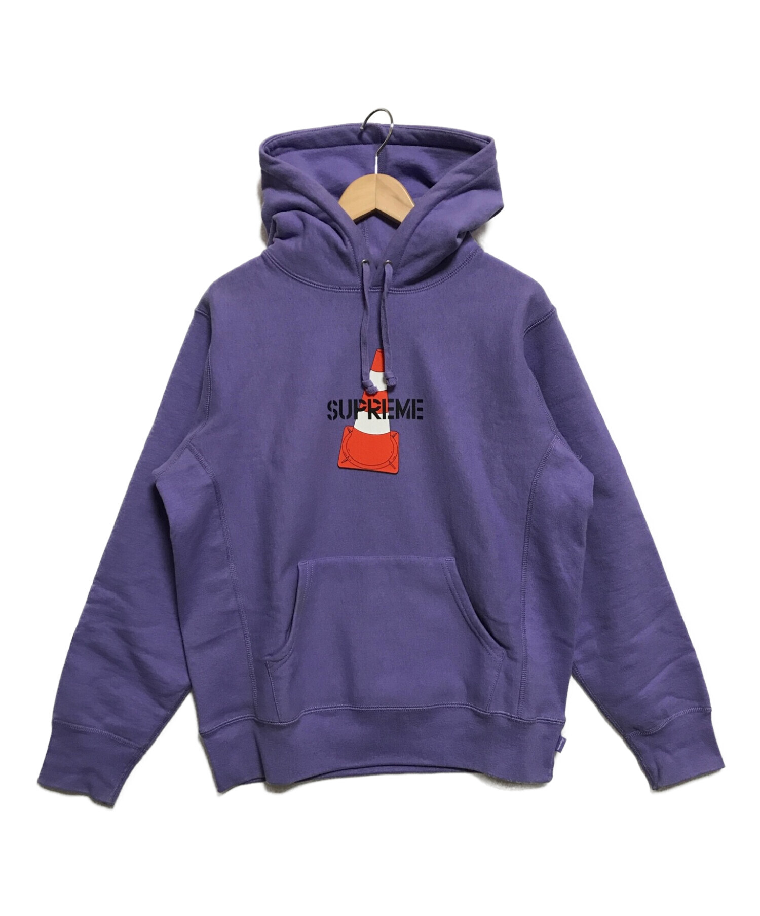 ブランド Supreme S Supreme Cone Hooded Sweatshirt 19aw 灰色の通販