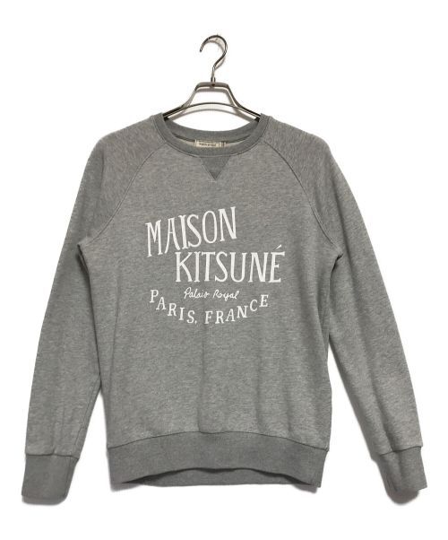 ダークブラウン 茶色 新品【MAISON KITSUNE`】 ロゴスウェット