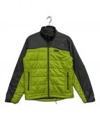 Patagoniaパタゴニア）の古着「マイクロパフジャケット」｜グレー×グリーン