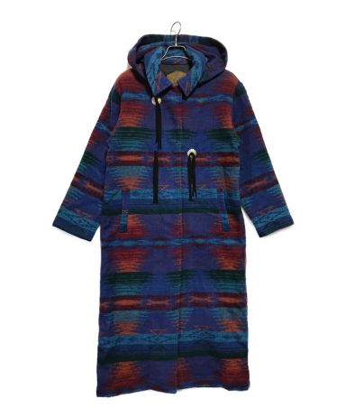 【中古・古着通販】WOOLRICH (ウールリッチ) ネイティブ柄ロング