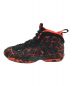 NIKE (ナイキ) AIR FOAMPOSITE ONE “Magma” ブラック×レッド サイズ:24cm：1980円