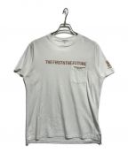 Engineered Garmentsエンジニアド ガーメンツ）の古着「Print Cross Crew Neck T-Shirt」｜ホワイト