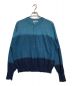 TTT MSW（ティー）の古着「GRADATION KNIT CARDIGAN」｜ブルー