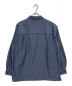 STEVEN ALAN (スティーブンアラン) T/W DOBBY BOX CAMP COLLAR SHIRT-BOLD/シャツ ブルー サイズ:XL：4800円