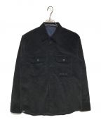 Denhamデンハム）の古着「Bailey Cord Overshirt」｜ブラック