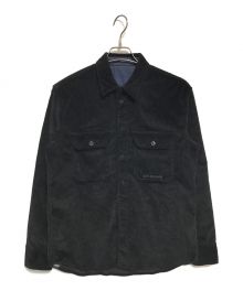 Denham（デンハム）の古着「Bailey Cord Overshirt」｜ブラック