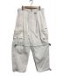 SUBCIETY（サブサエティ）の古着「MUTANT CARGO PANTS」｜ホワイト