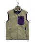 Patagonia（パタゴニア）の古着「Classic Retro-X Vest」｜アイボリー×パープル