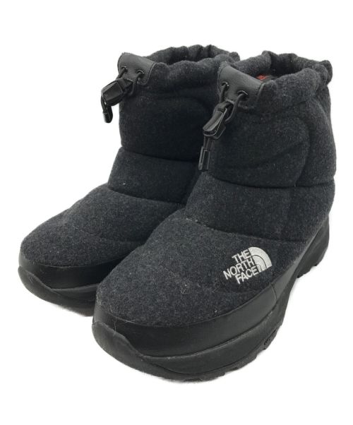 THE NORTH FACE（ザ ノース フェイス）THE NORTH FACE (ザ ノース フェイス) Nuptse Bootie グレー サイズ:SIZE24cmの古着・服飾アイテム