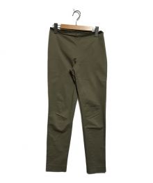 JIL SANDER（ジルサンダー）の古着「tapered trousers」｜カーキ