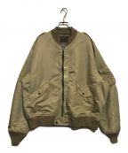 BUZZ RICKSON'S×UNUSEDバズリクソンズ×アンユーズド）の古着「L-2B jacket」｜ベージュ