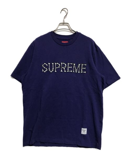 SUPREME（シュプリーム）SUPREME (シュプリーム) Bones S/S Top パープル サイズ:Mの古着・服飾アイテム