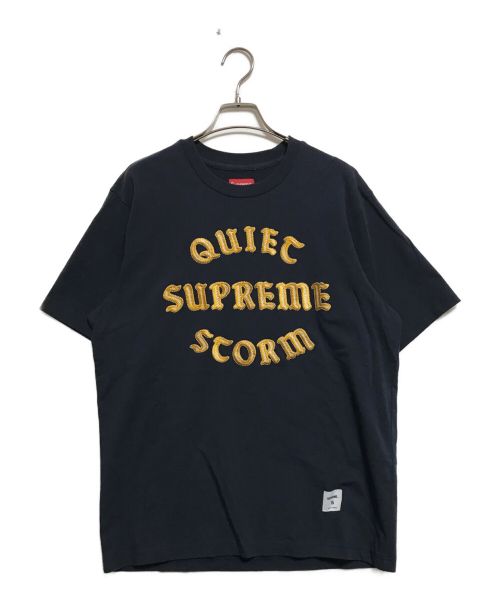 SUPREME（シュプリーム）SUPREME (シュプリーム) Quiet Storm S/S Tee ネイビー サイズ:Sの古着・服飾アイテム