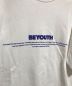 中古・古着 WIND AND SEA (ウィンダンシー) BEYOUTH Ｔシャツ ホワイト サイズ:M：7800円