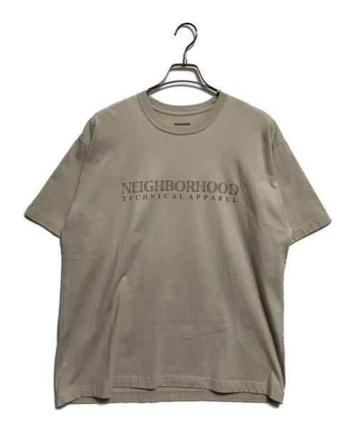 NEIGHBORHOOD（ネイバーフッド）NEIGHBORHOOD (ネイバーフッド) プリントTシャツ ベージュ サイズ:Mの古着・服飾アイテム