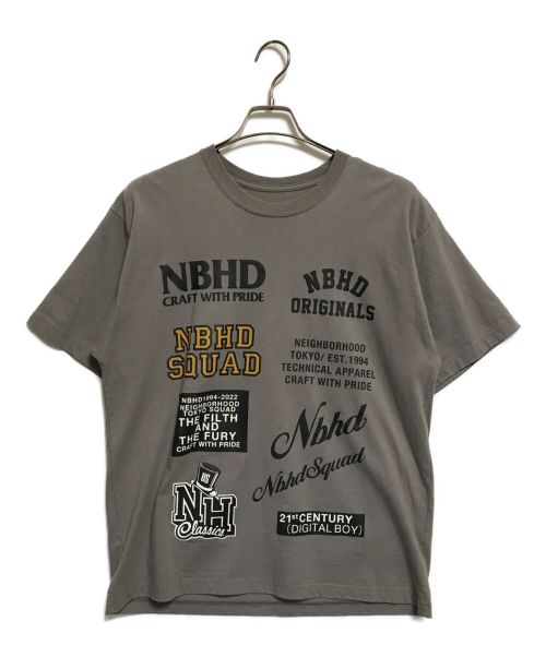 NEIGHBORHOOD（ネイバーフッド）NEIGHBORHOOD (ネイバーフッド) プリントTシャツ グレー サイズ:Sの古着・服飾アイテム