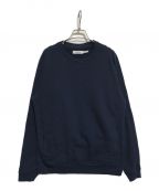 nonnativeノンネイティブ）の古着「DWELLER CREW PULLOVER COTTON SWEAT」｜ネイビー