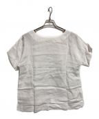 MARGARET HOWELLマーガレットハウエル）の古着「SHIRTING LINEN SHIRT」｜ホワイト