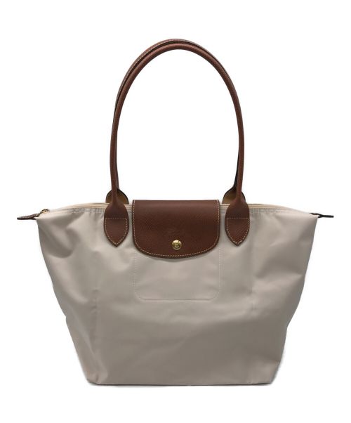 LONGCHAMP（ロンシャン）LONGCHAMP (ロンシャン) Le Pliage ベージュの古着・服飾アイテム