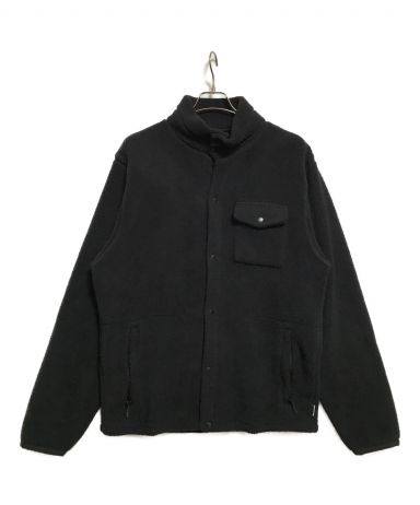 中古・古着通販】stussy (ステューシー) フリースジャケット ブラック