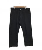 KAPTAIN SUNSHINEキャプテンサンシャイン）の古着「WIDE 5PKT Trousers」｜ブラック