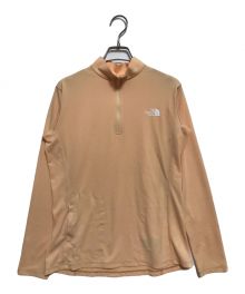 THE NORTH FACE（ザ ノース フェイス）の古着「L/S FLASHDRY 3D Zip Up」｜オレンジ