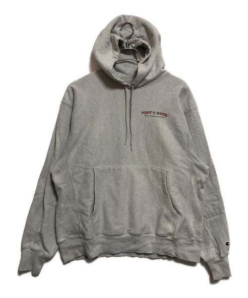 Champion（チャンピオン）Champion (チャンピオン) 00‘ｓリヴァースウィーブパーカー グレー サイズ:Lの古着・服飾アイテム