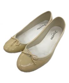 repetto（レペット）の古着「リボンパンプス」｜イエロー