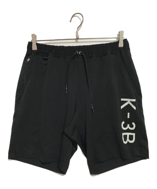 K-3B（ケースリービー）K-3B (ケースリービー) 110G ストレッチハーフパンツ ブラック サイズ:0/1の古着・服飾アイテム
