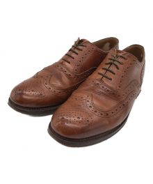 GRENSON（グレンソン）の古着「ウィングチップシューズ」｜ブラウン