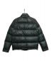 MONCLER (モンクレール) COMBLOUXダウンジャケット ブラック×グリーン サイズ:1：34800円