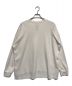 is-ness (イズネス) armi (アーミ) MERINO WOOL LONG SLEEVE POCKET T-SHIRT ホワイト サイズ:なし：5800円